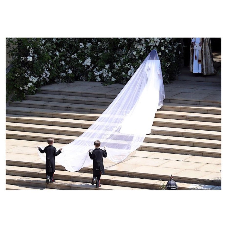 Givenchy Gown at Prince Harry and Meghan Markle's Wedding