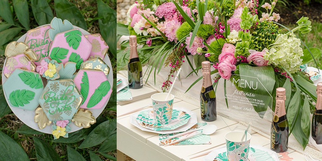 How To Bring A Tropical Paradise To Your Bridal Shower