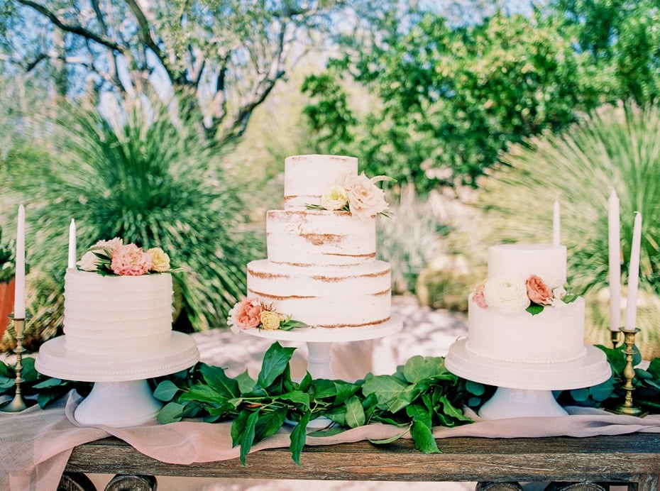 wedding cake table idea