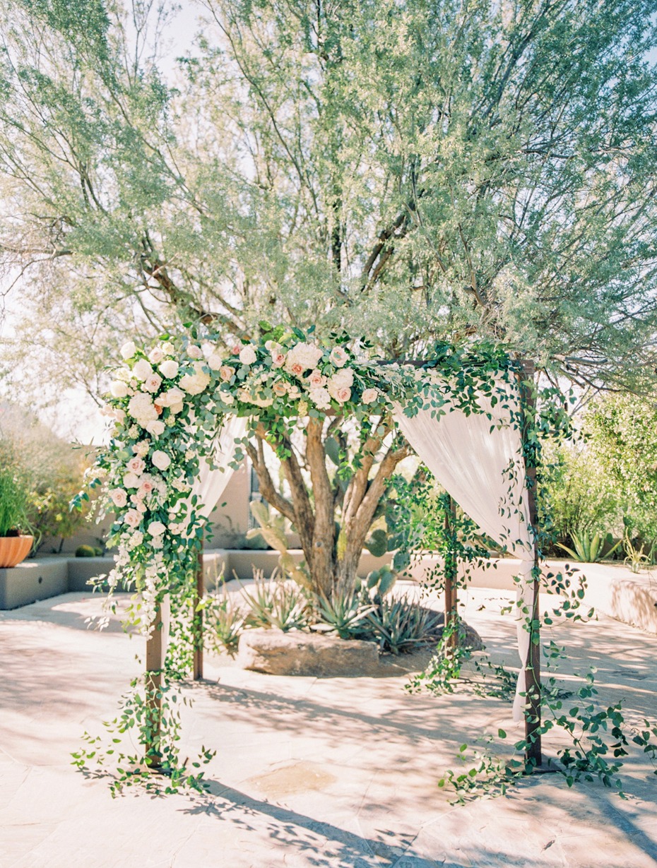flower arch for your wedding ceremony backdrop