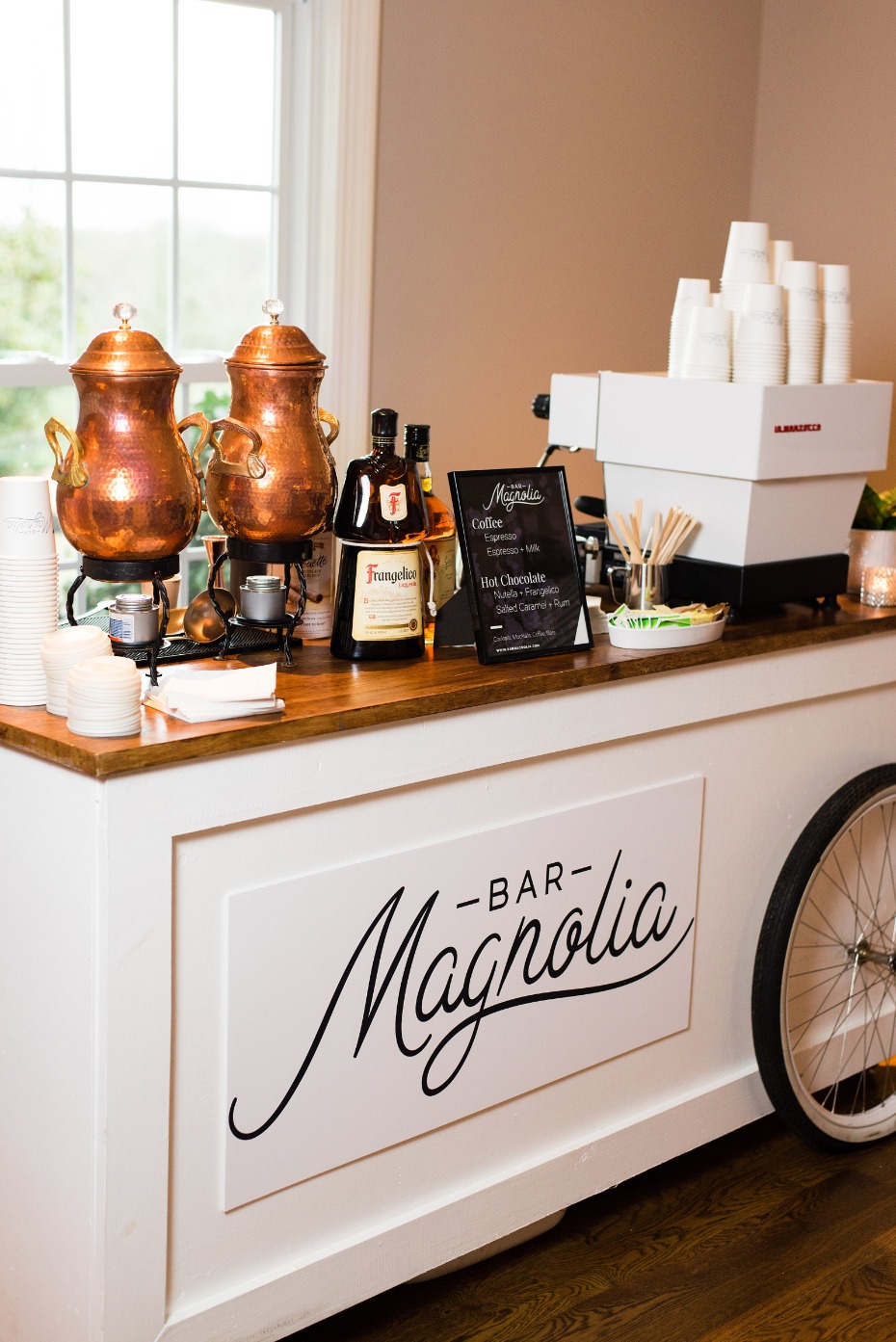 coffee wedding bar