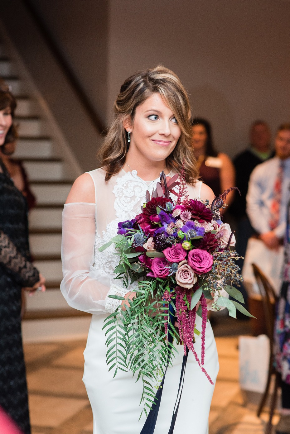 here comes the bride