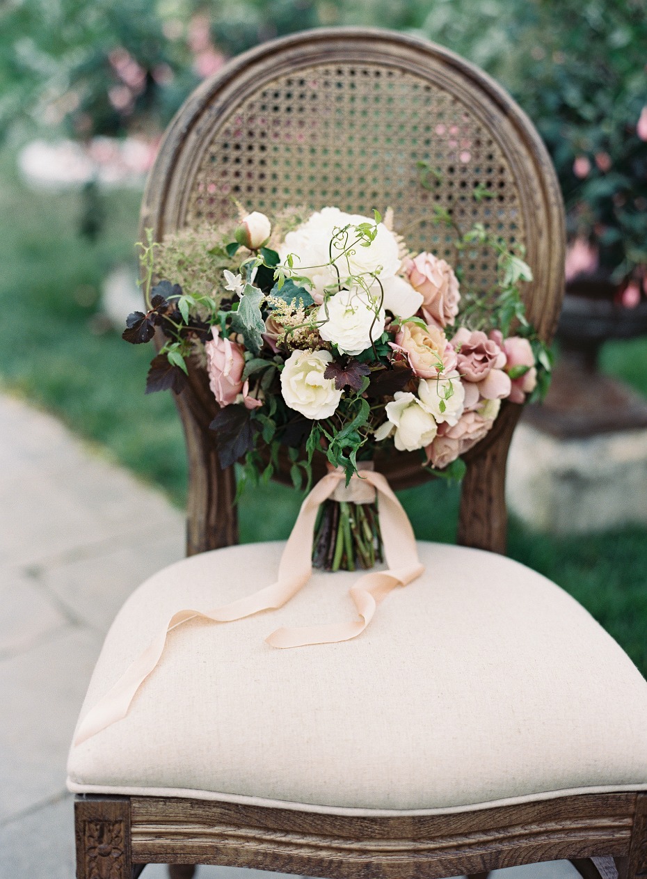 Rose wedding bouquet