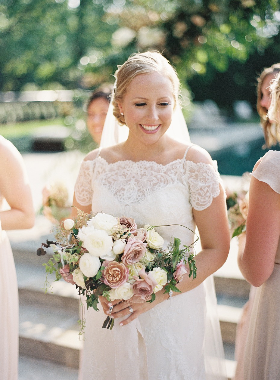 Pretty bridal look
