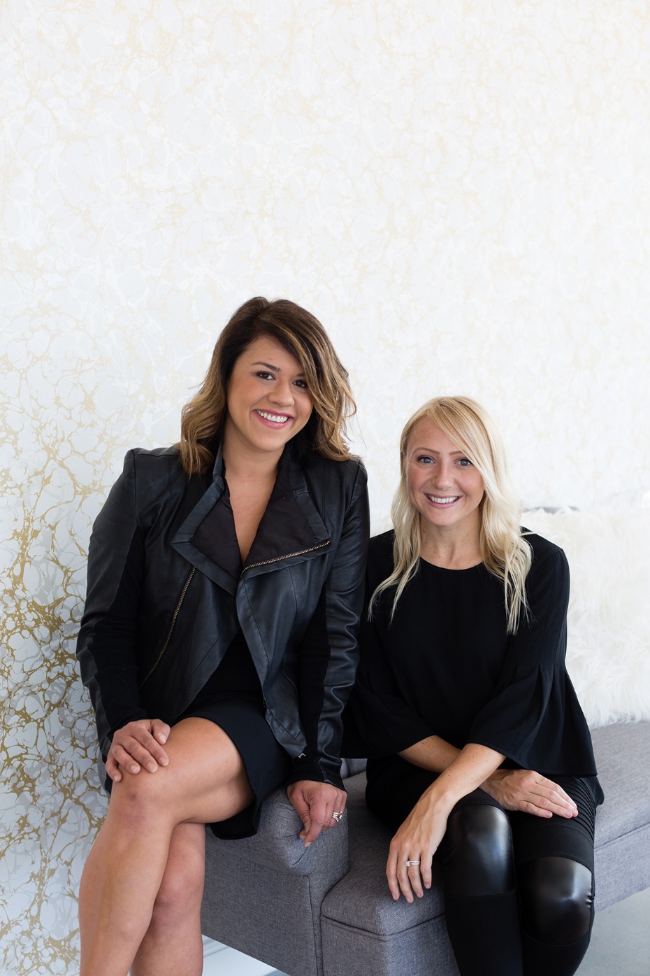 Amber Rigney and Dawn Silva-Rigney, owners of Kinsley James Couture Bridal Salon