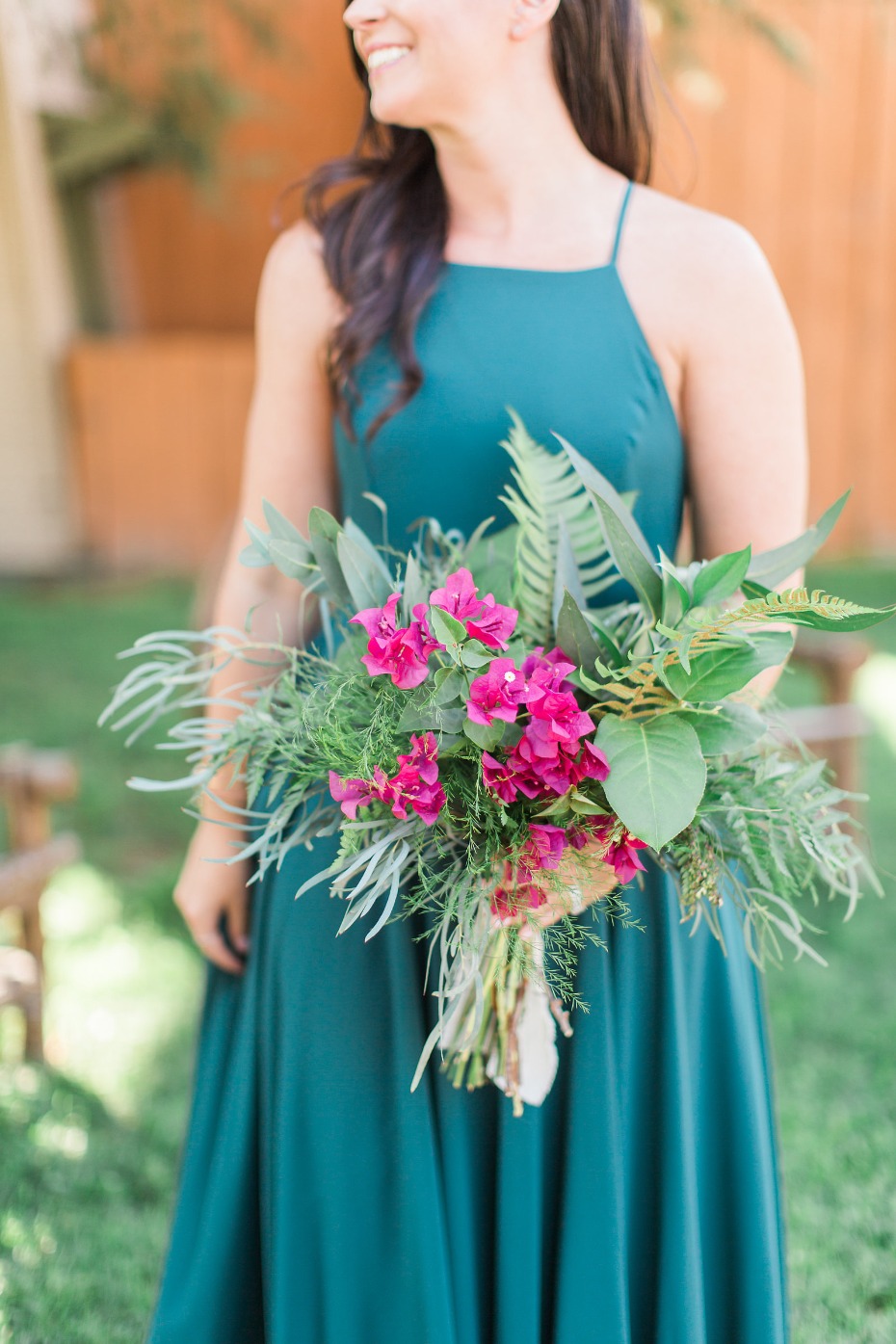 Simple bridesmaid bouquet