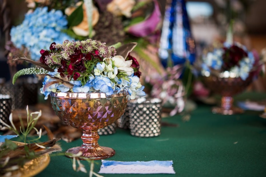wedding floral table decor