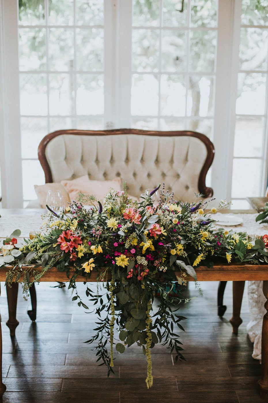 wedding sweetheart table idea