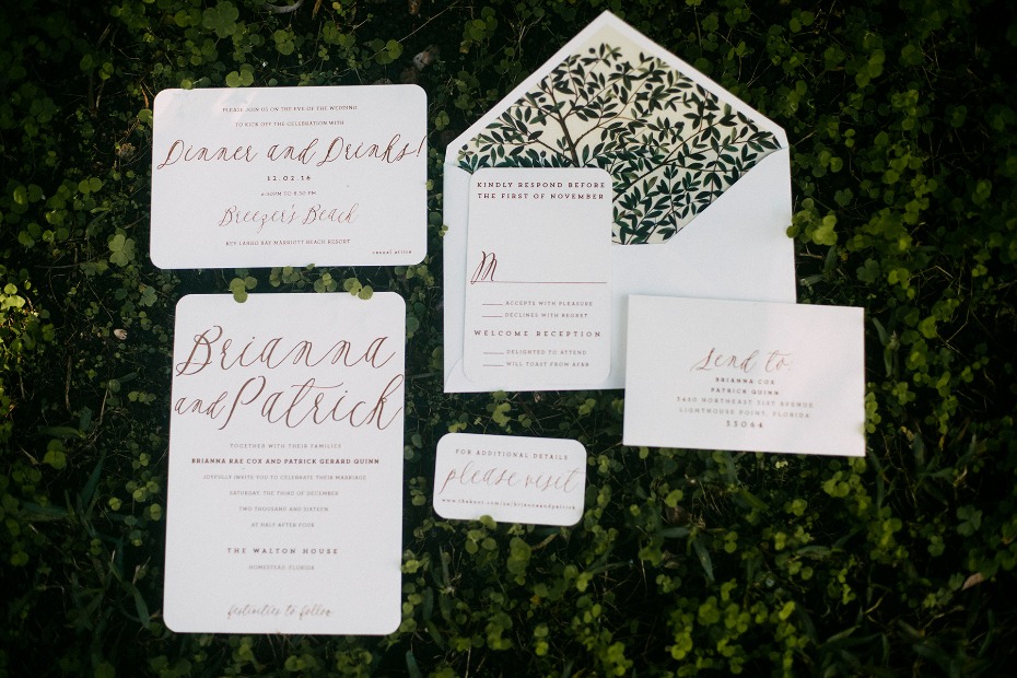elegant garden themed wedding invitations
