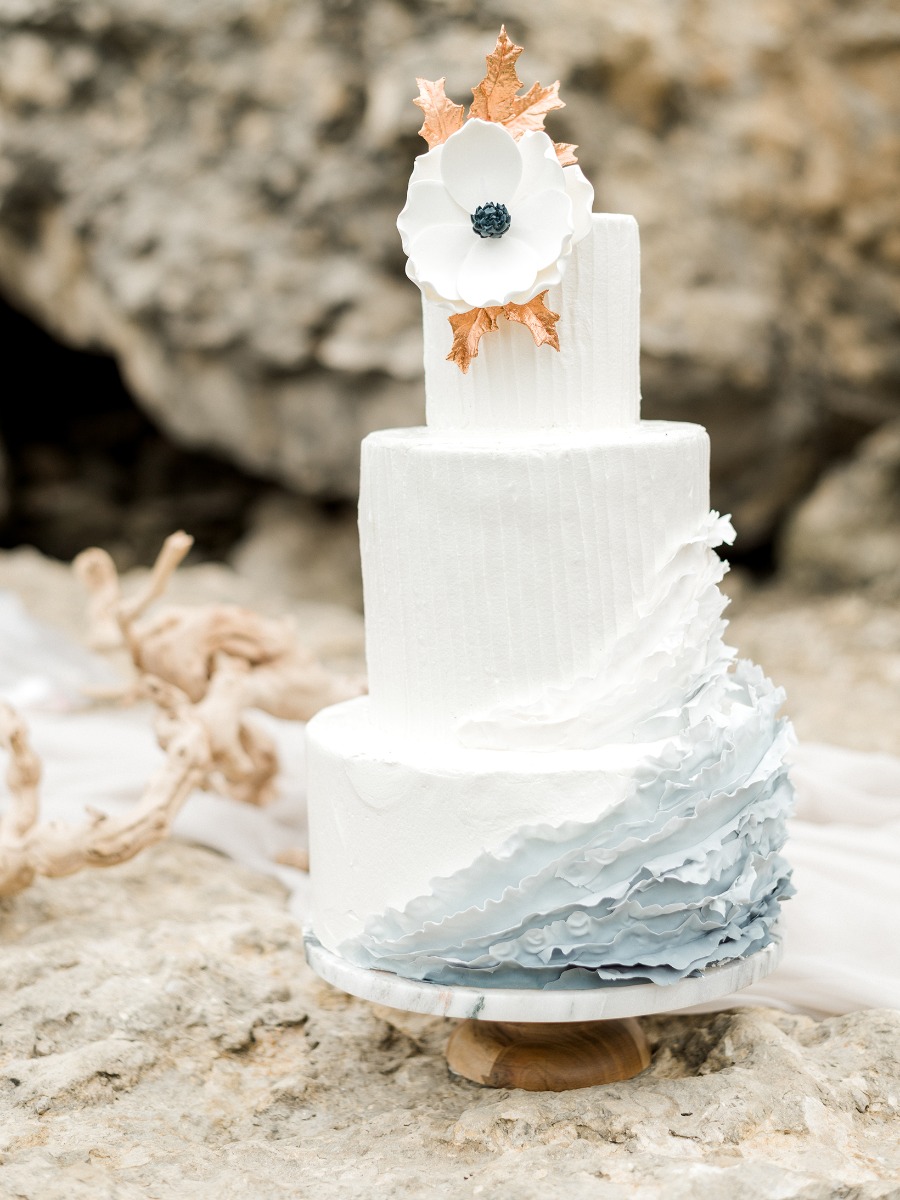 Whimsical Neutral and Burgundy Elopement Inspiration