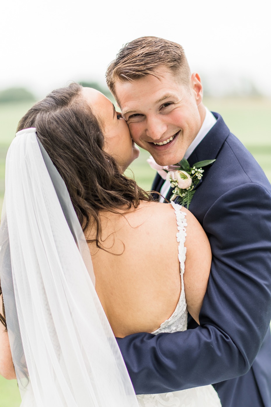 this groom couldn't be happier