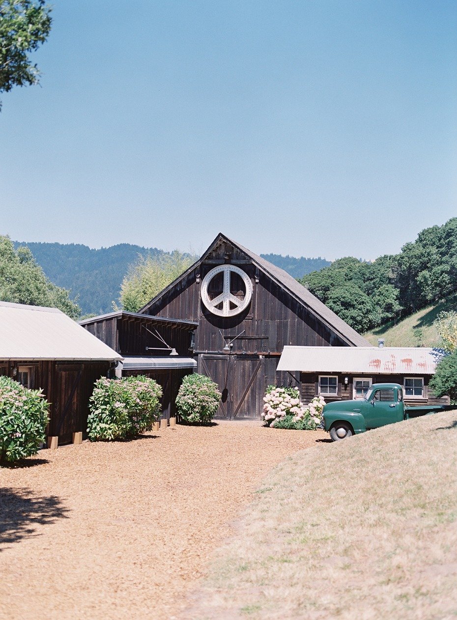 A Peace Barn wedding in California