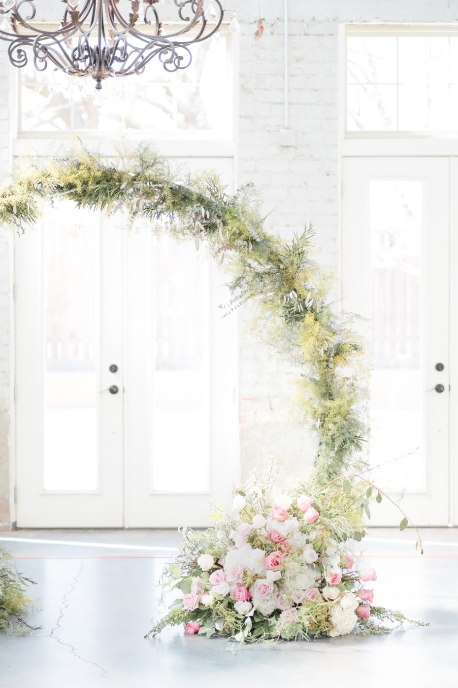 floral archway idea for your ceremony