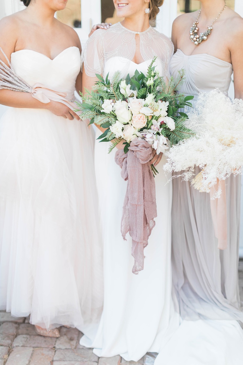 Elegant Blush and White Winter To Spring Wedding Ideas
