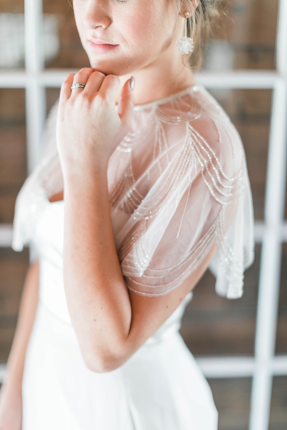 sweet bridal shoulder cover