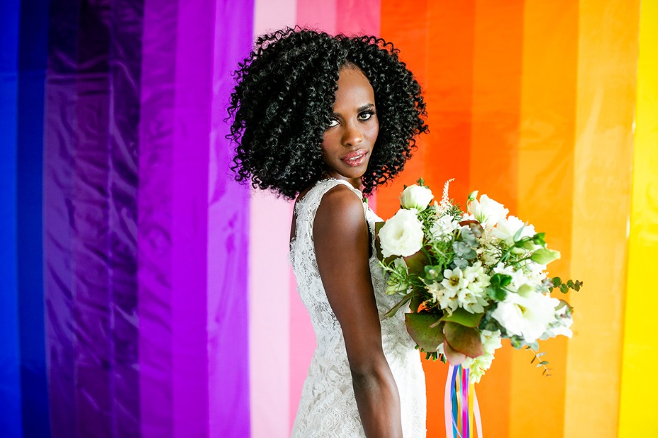 how to make your own rainbow backdrop