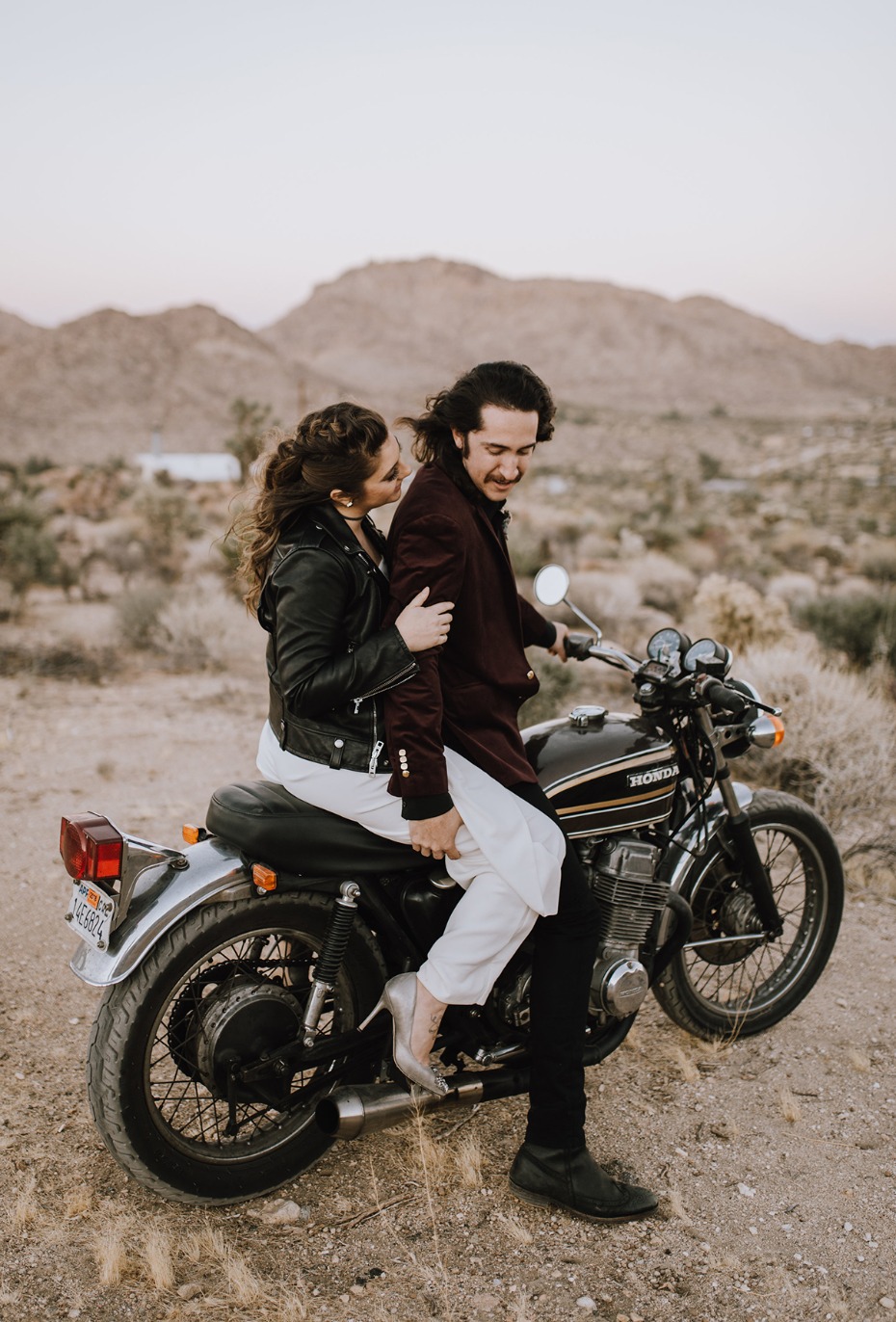 wedding motorcycle