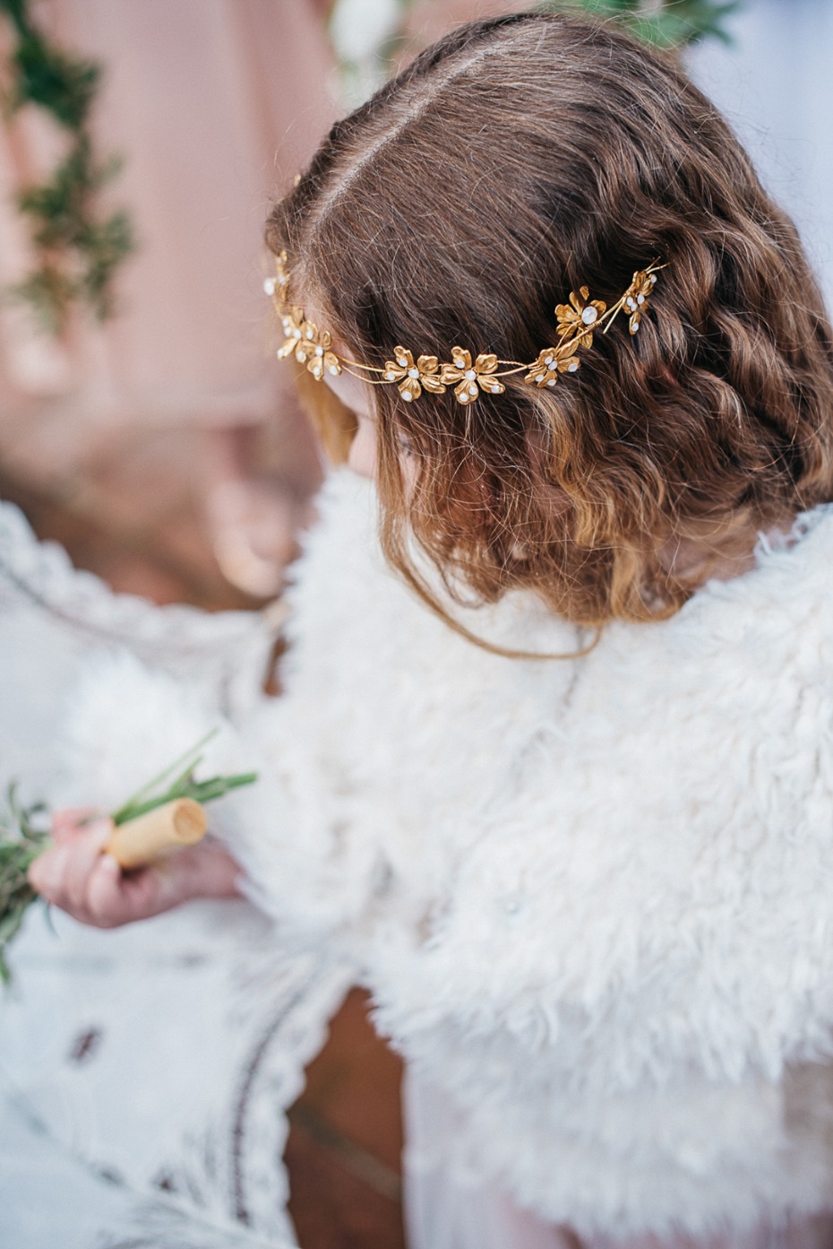 wedding hair chains