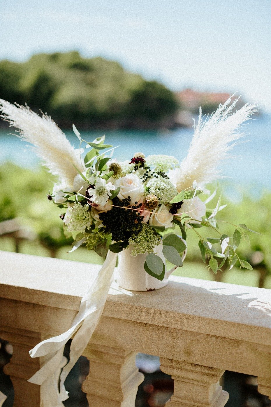 eclectic bridal bouquet