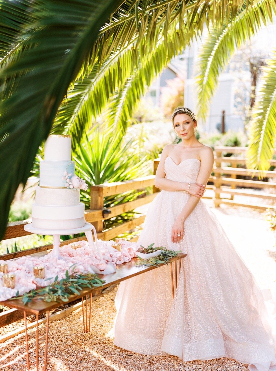 Elegant tropical glam wedding ideas