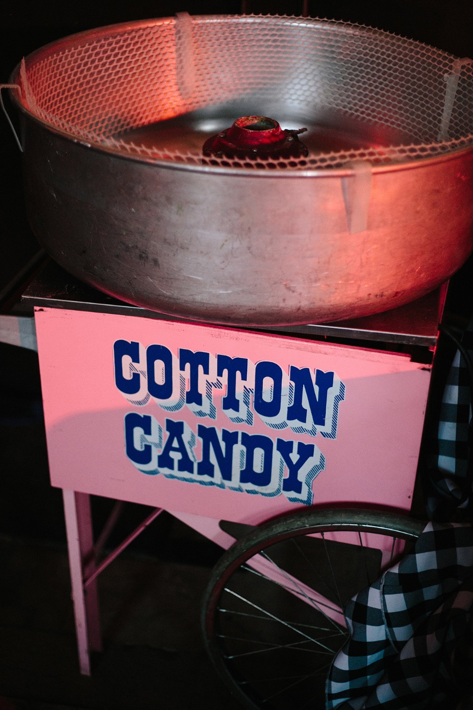 Cotton candy station