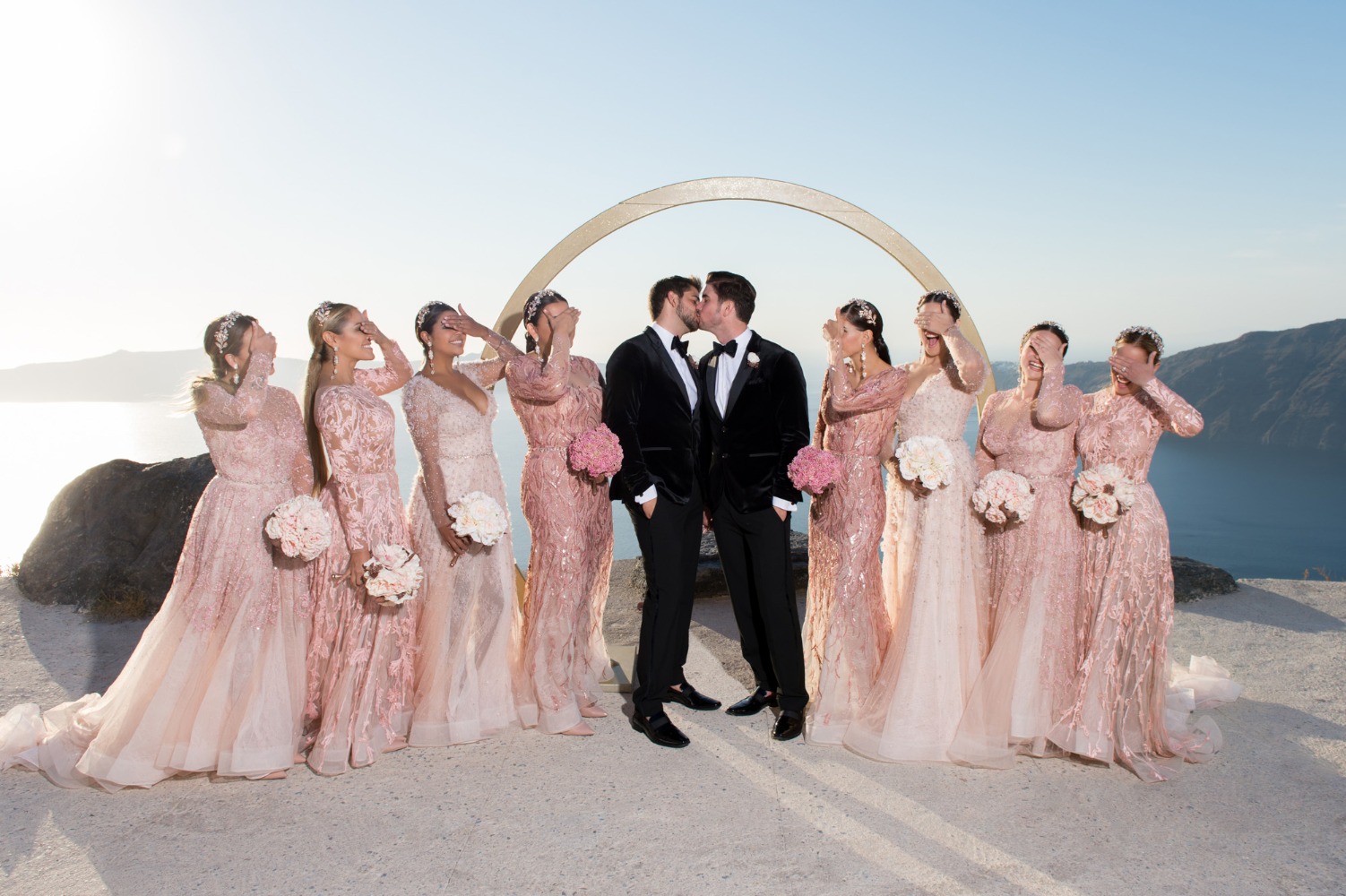 these-two-grooms-had-eight-bridesmaids