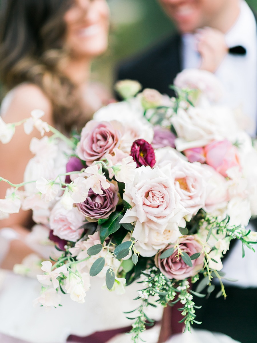 This Blush and Greenery Garden Romance Wedding is a Home Run