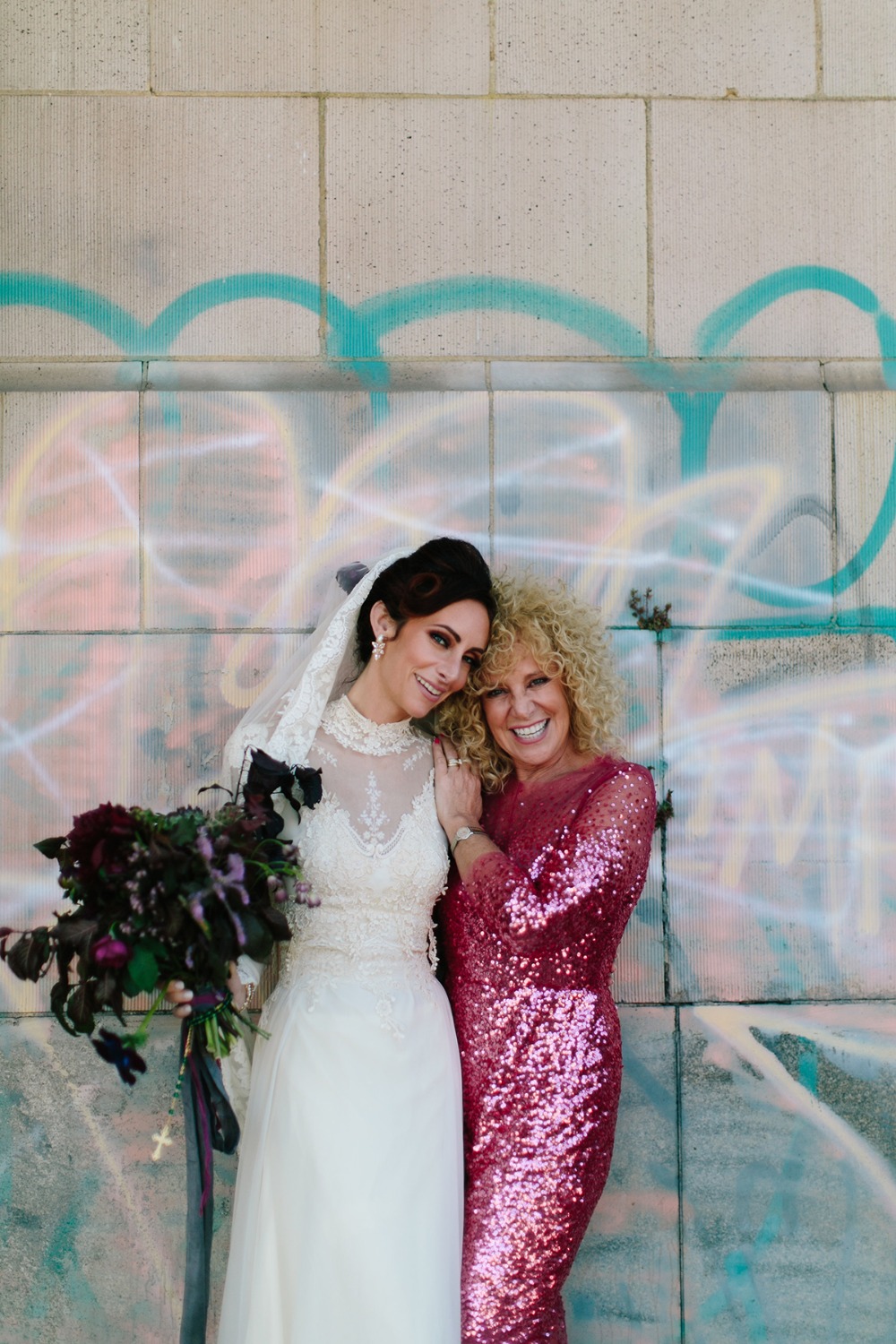 this-bride-wore-her-mom-s-wedding