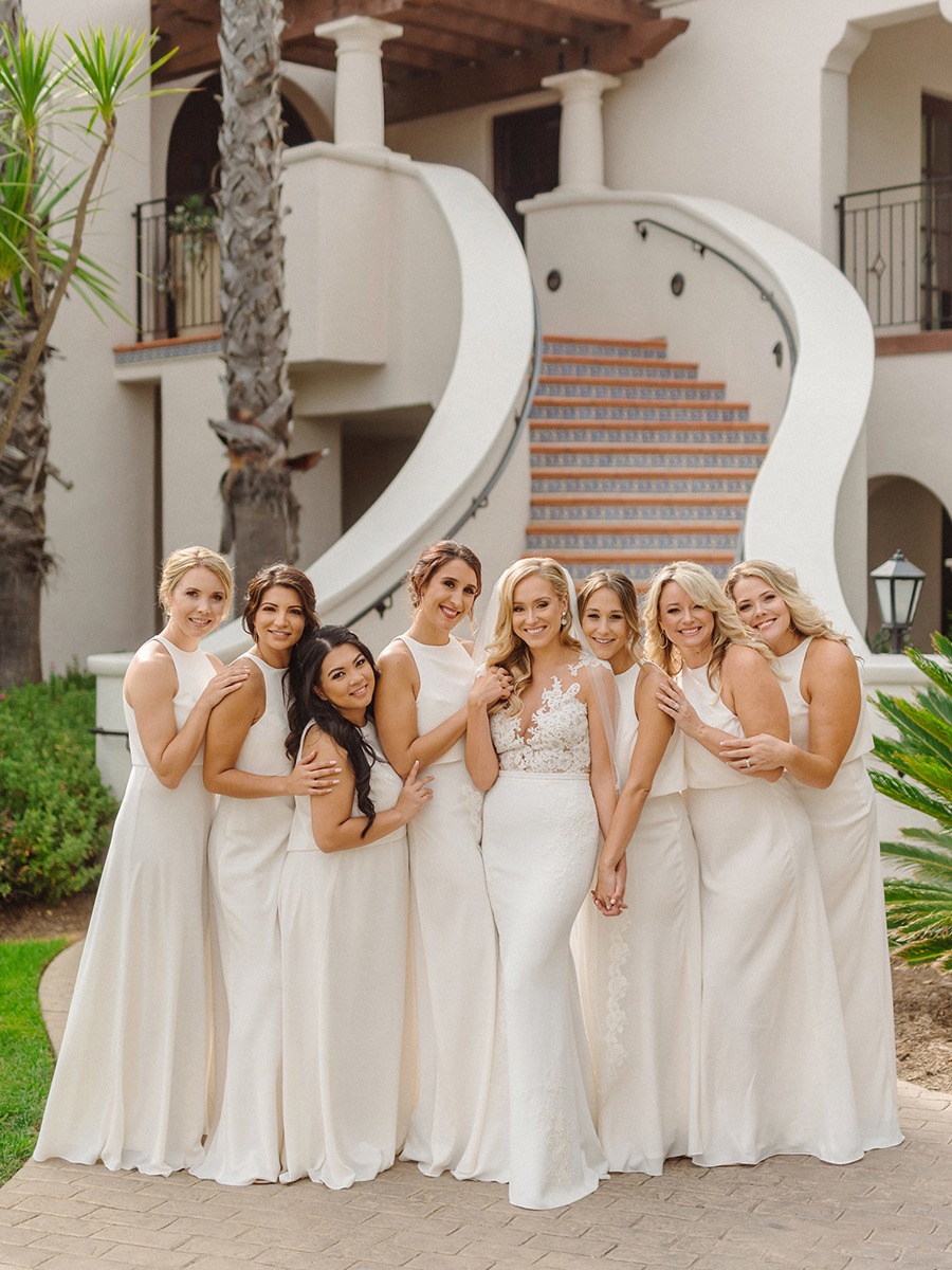 This Pink And Gold Sunset Wedding In California Is A Dream