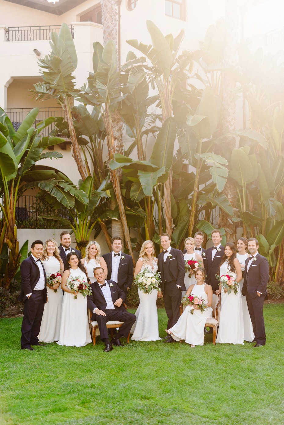 This Pink And Gold Sunset Wedding In California Is A Dream