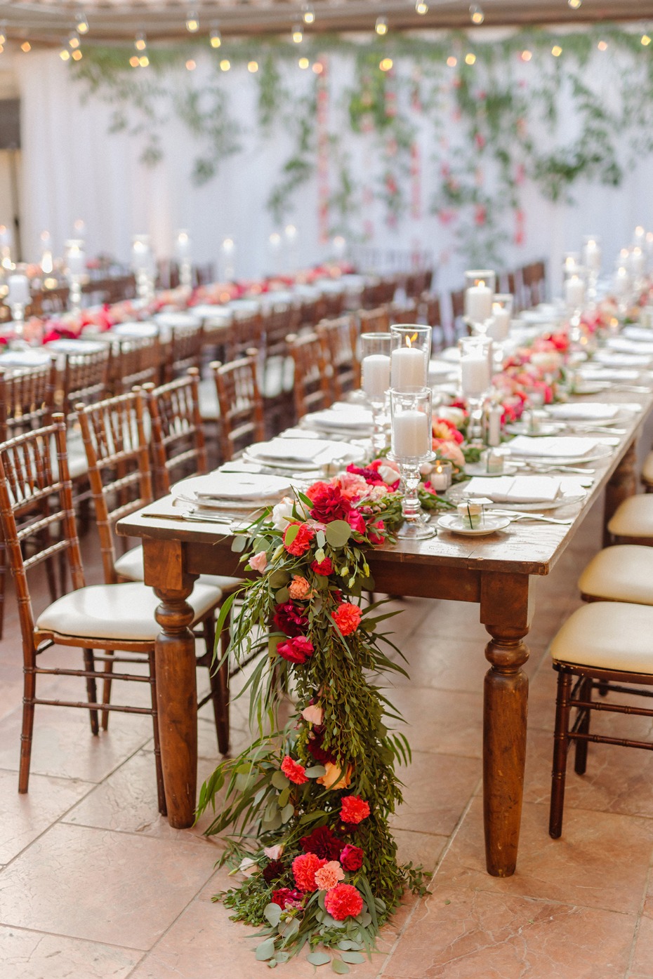 family style seating for your reception