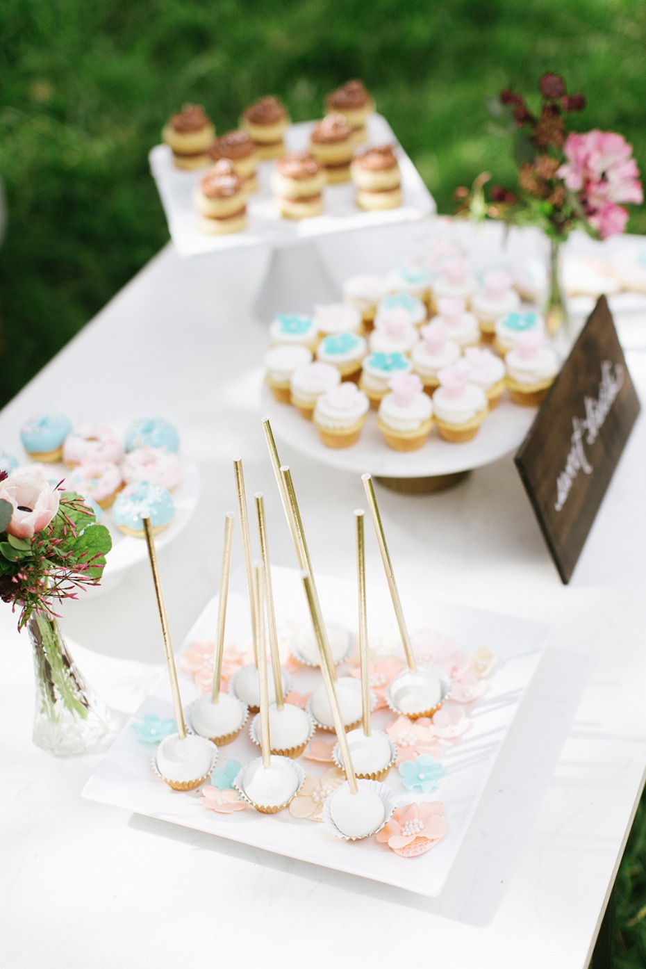 tiny sweets table 