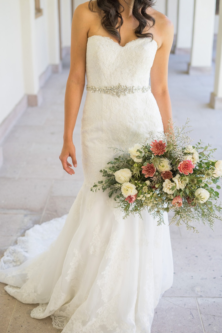 David's Bridal Style v3680