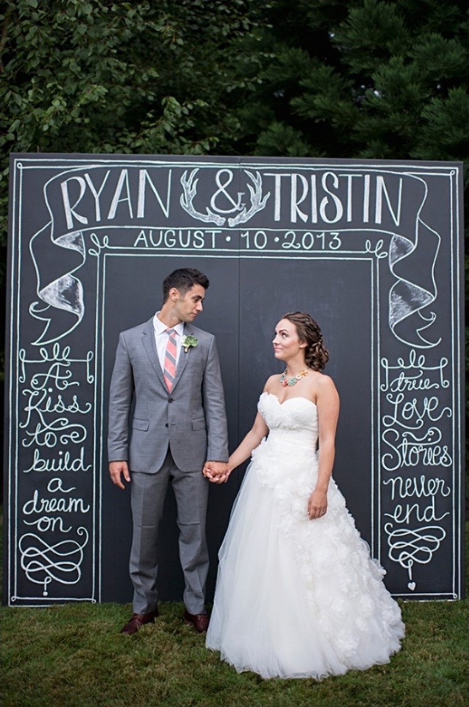 Chalkboard Sign Wedding