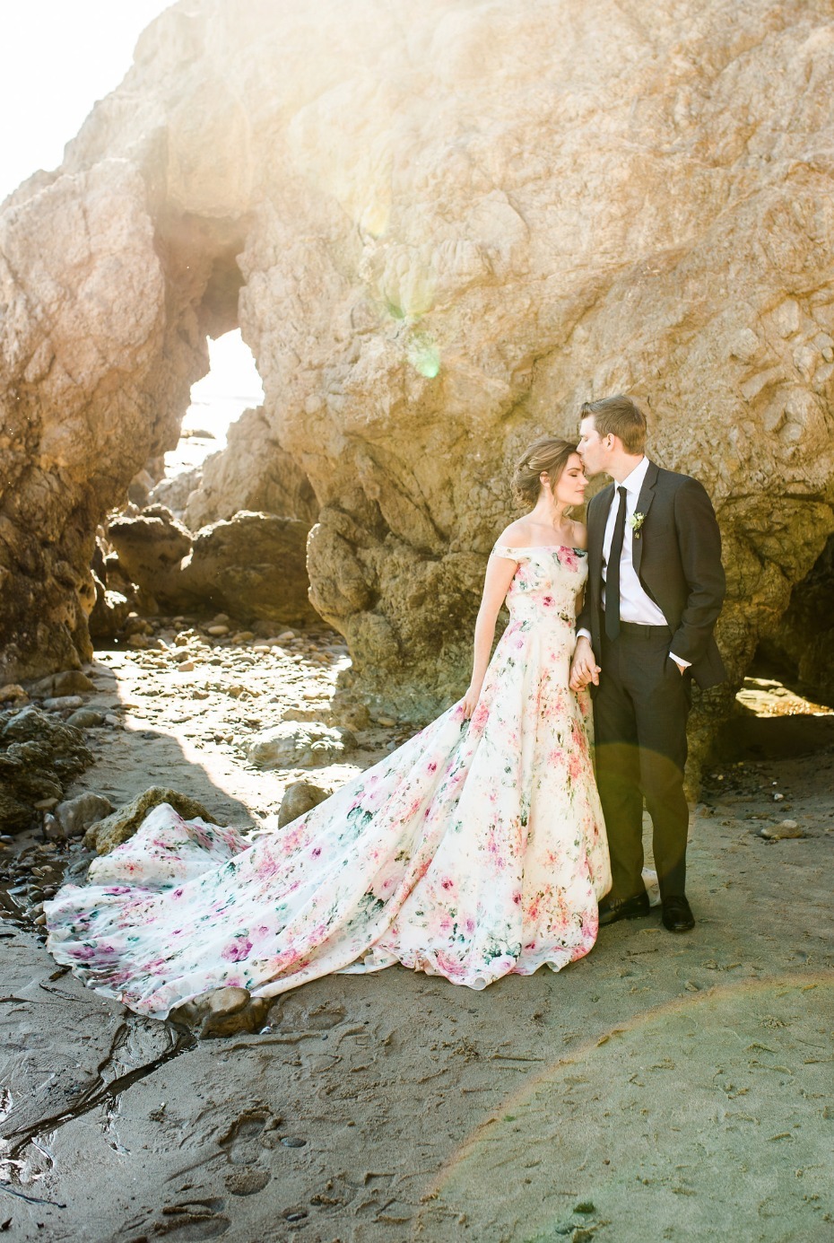 It's All About Love And Support At This Beach Wedding Shoot