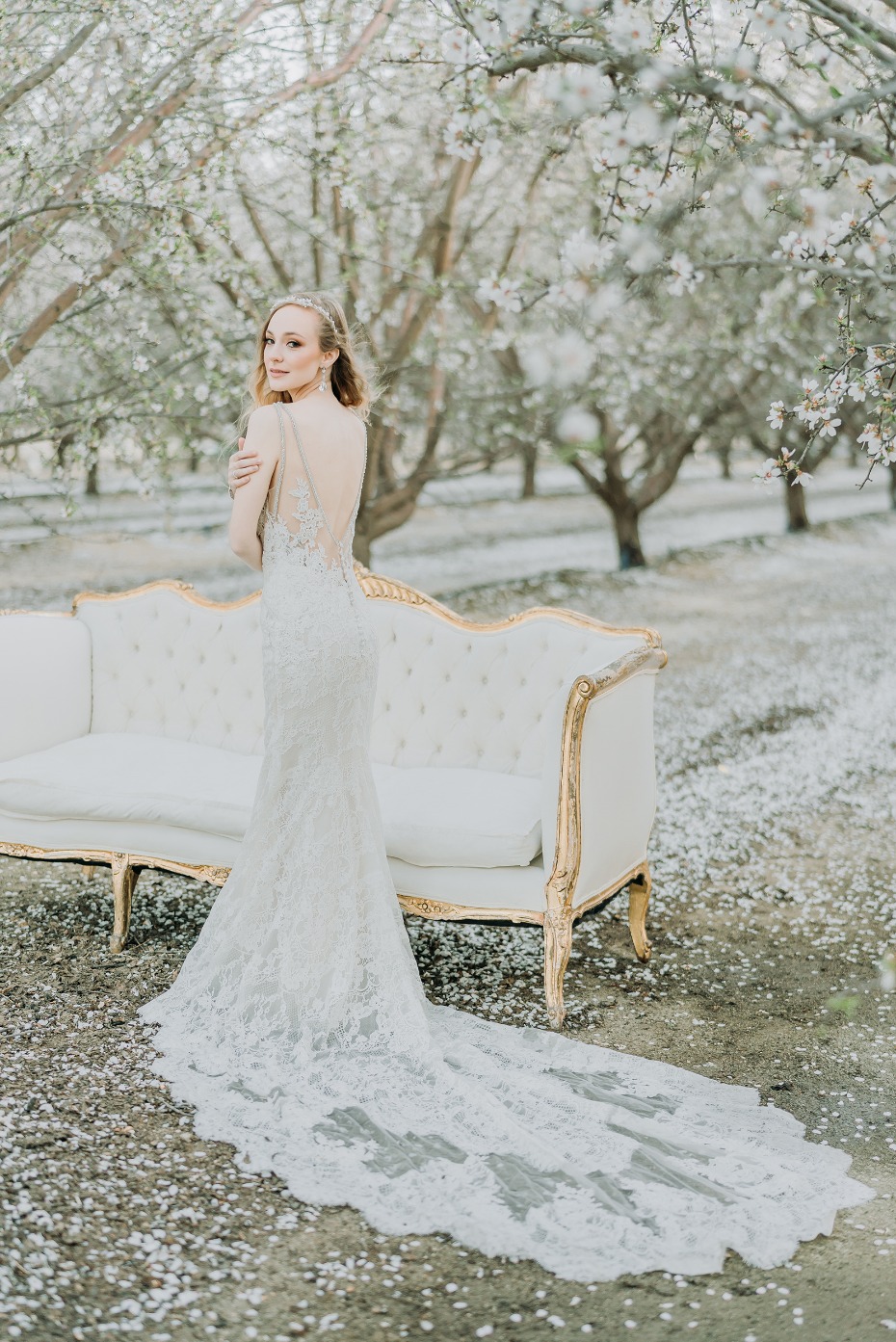Gorgoeus lace gown from Enzoani