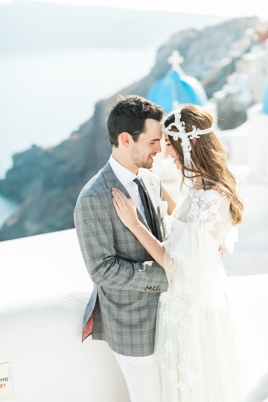 Gorgeous wedding ideas from Santorini