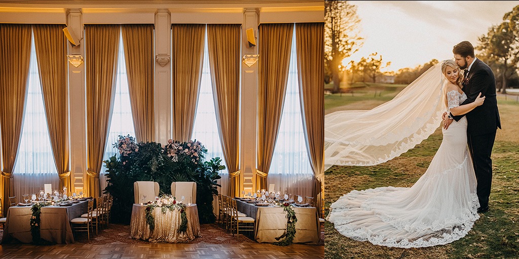 How To Give Your Ballroom Wedding A Chic Fall Style