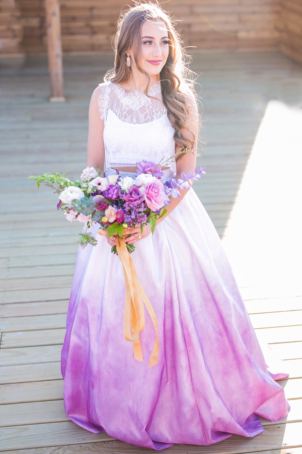 How To Have A Neon And UltraViolet Wedding Day