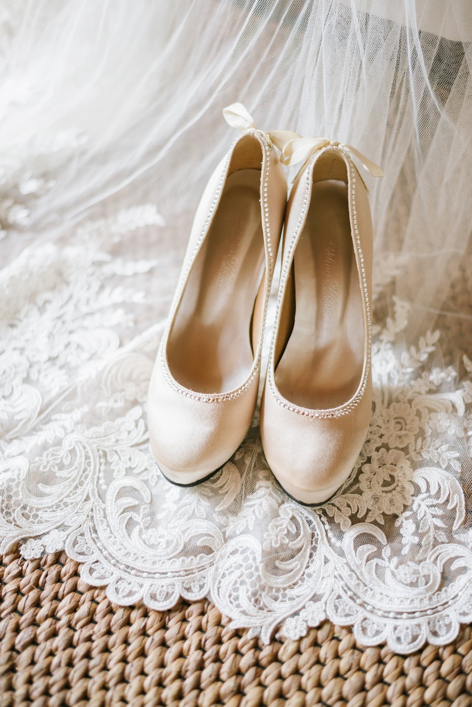 Pretty wedding heels