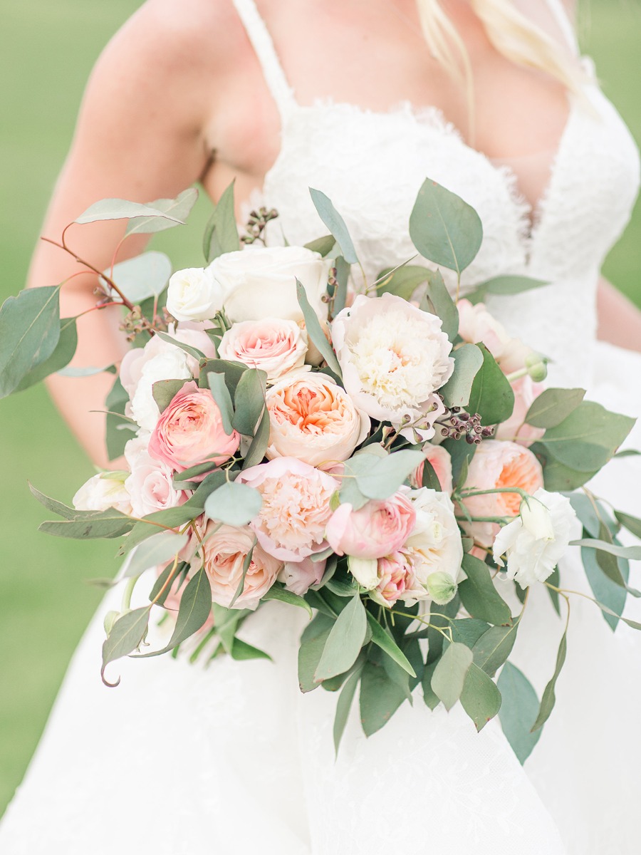 Rustic Blush Chic Farm Wedding with Budget Breakdown