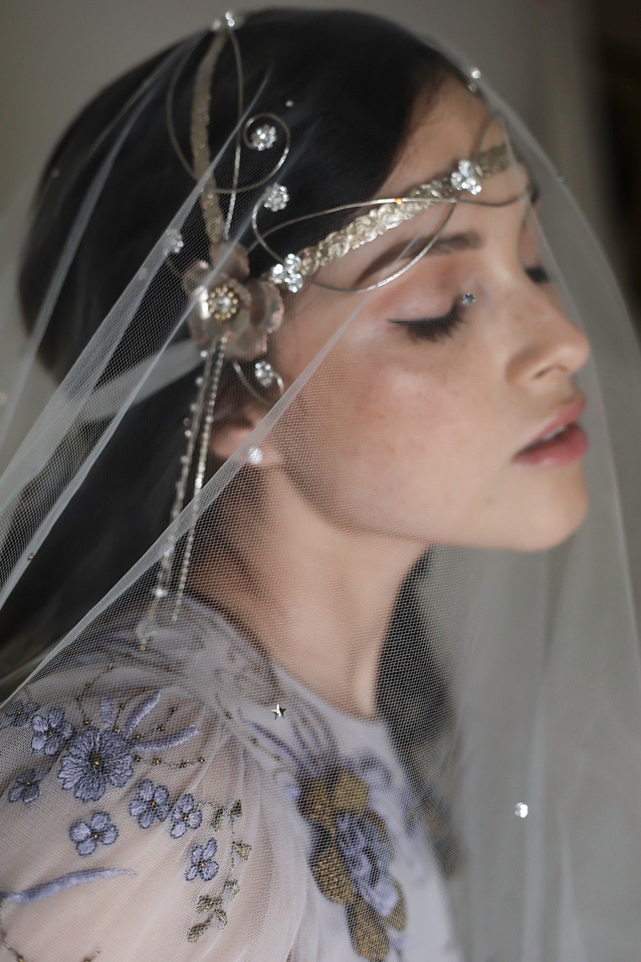 Erica Elizabeth Pure Poety Celtic Wedding Headdress