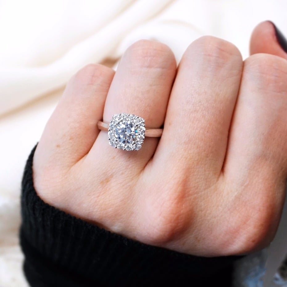 Big Engagement Ring from Joseph Jewelry