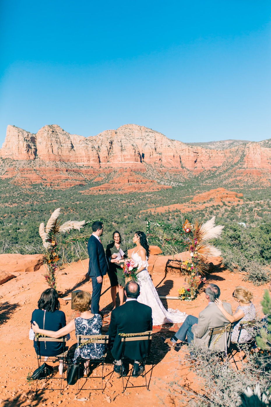 Sedona Arizona wedding ceremony