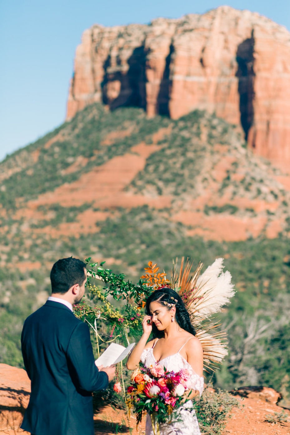 wedding ceremony in Arizona