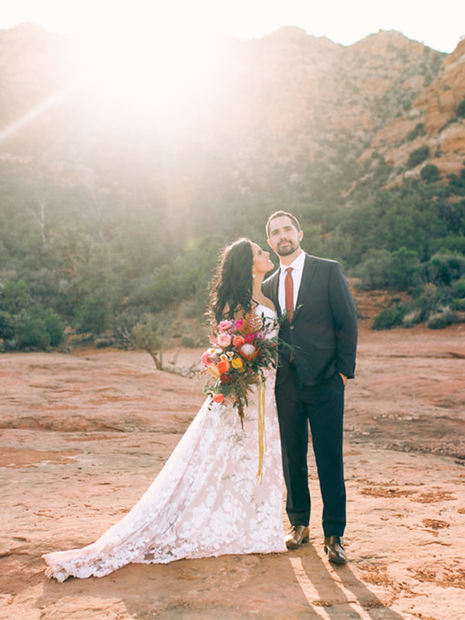 Have An Intimate Desert Wedding In Arizona