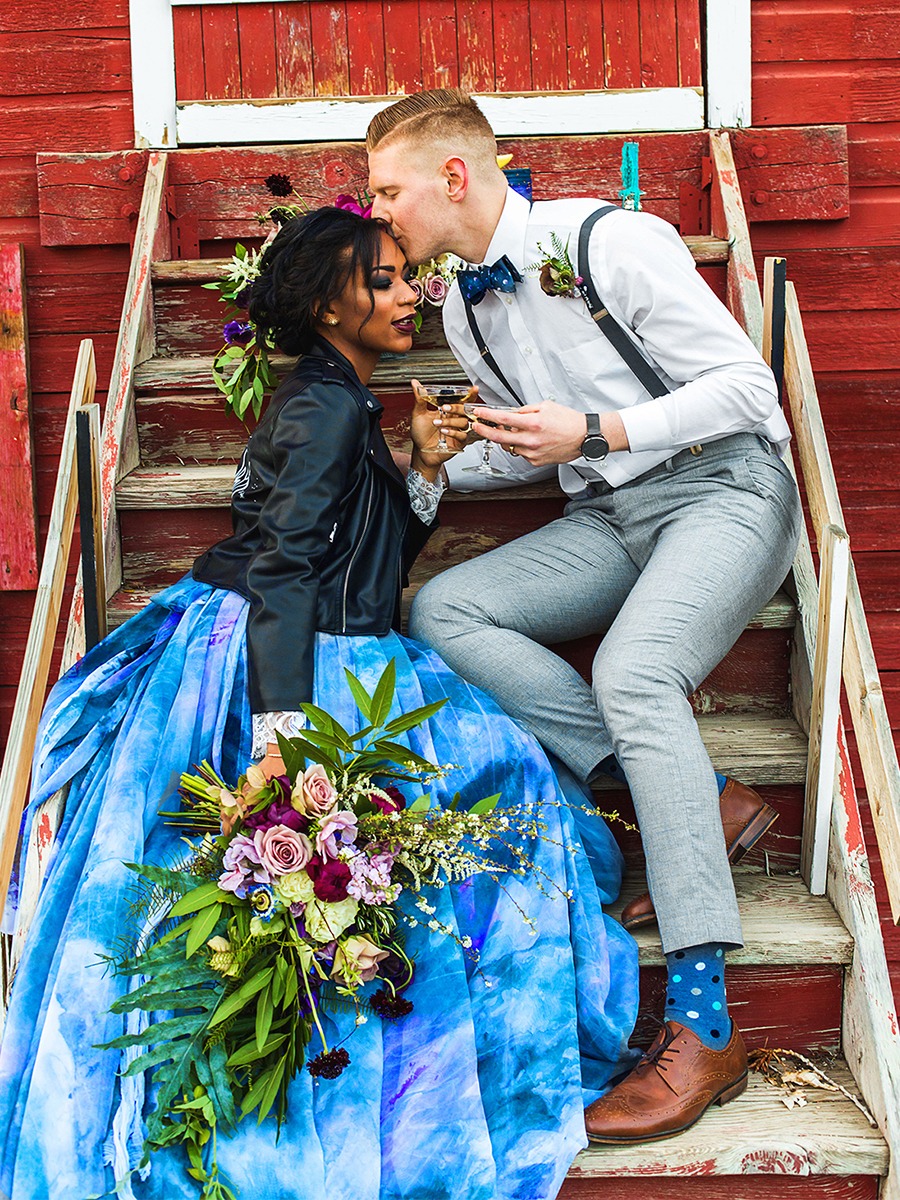 How To Have A Galaxy Inspired Rustic Barn Wedding