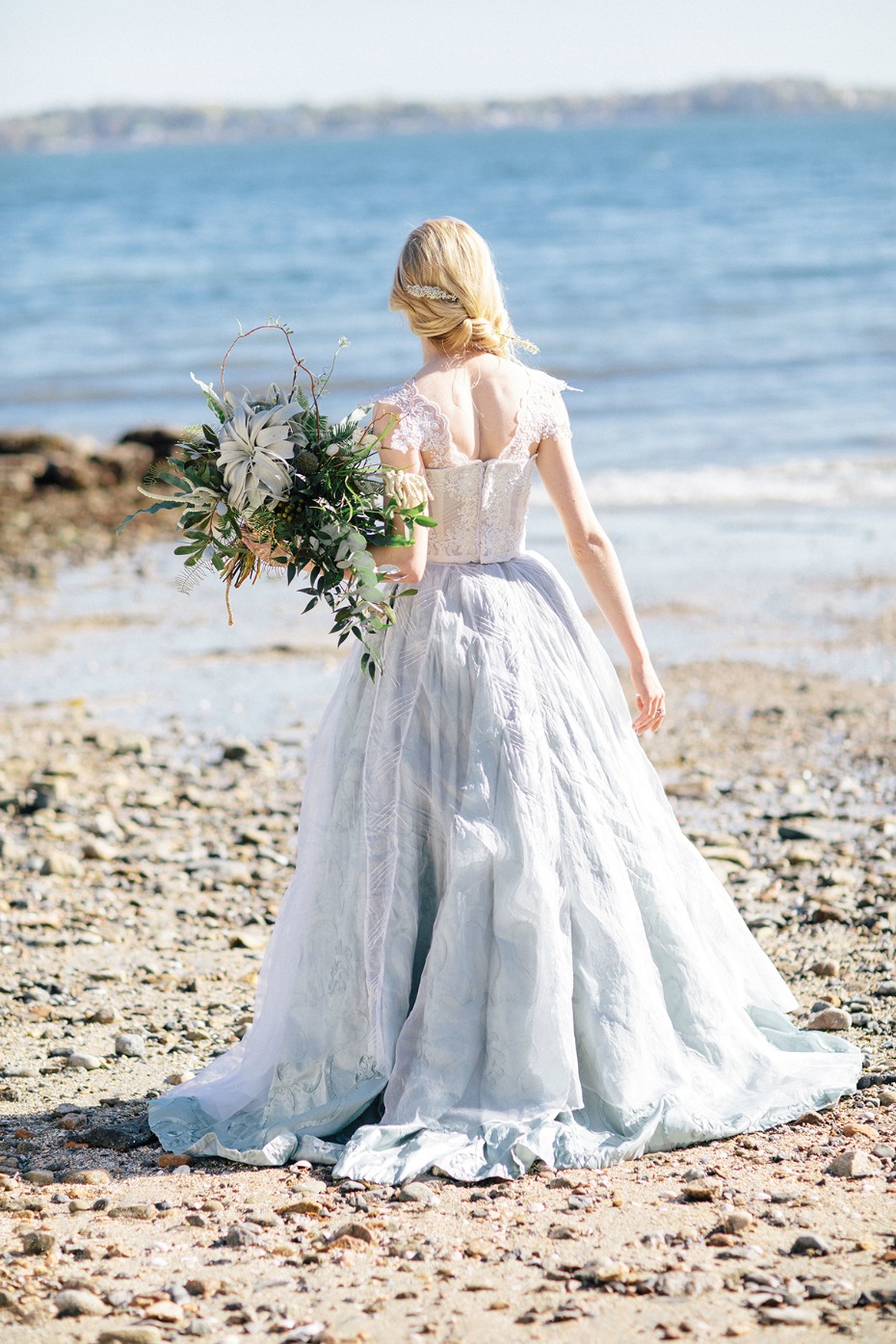 beach bride style