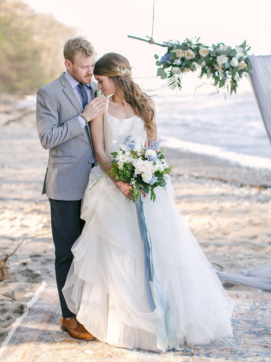 Introverts, This Romantic Beach Wedding Is For You