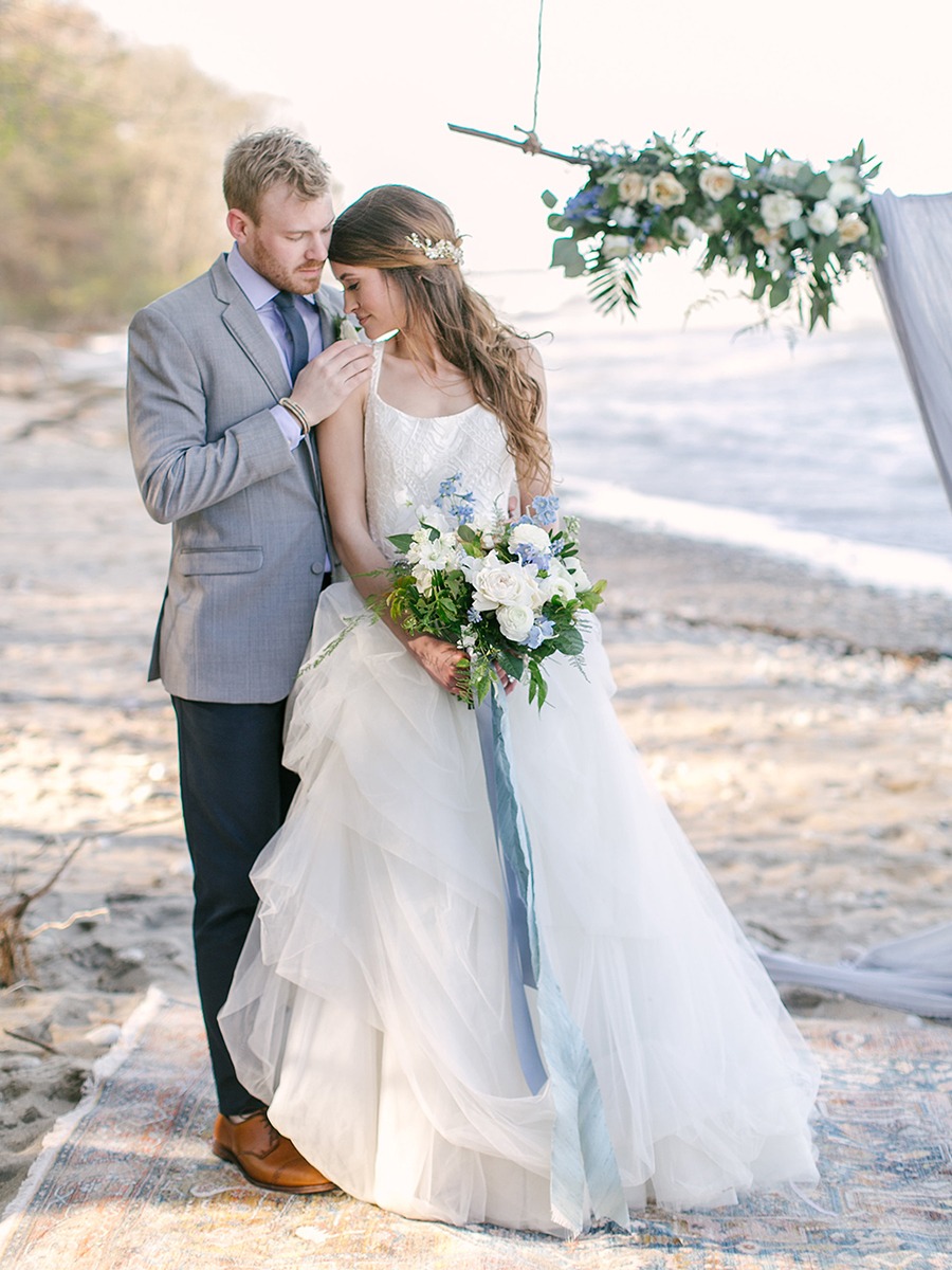 Introverts, This Romantic Beach Wedding Is For You